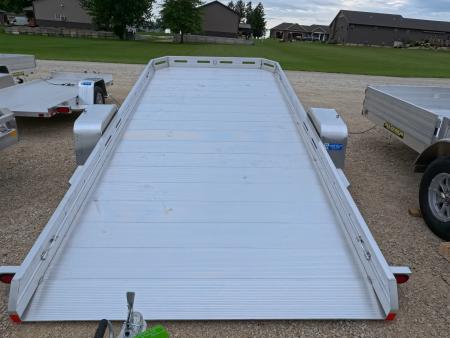 New 2027 Aluma 78 x 14 Single Axle Tilt Trailer with Slotted Rail and 2990 lb. GVWR