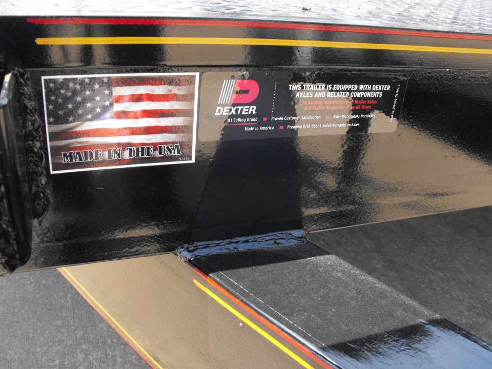 New Car Hauler 83 X 18 Metal Deck Dove Tail 7K
