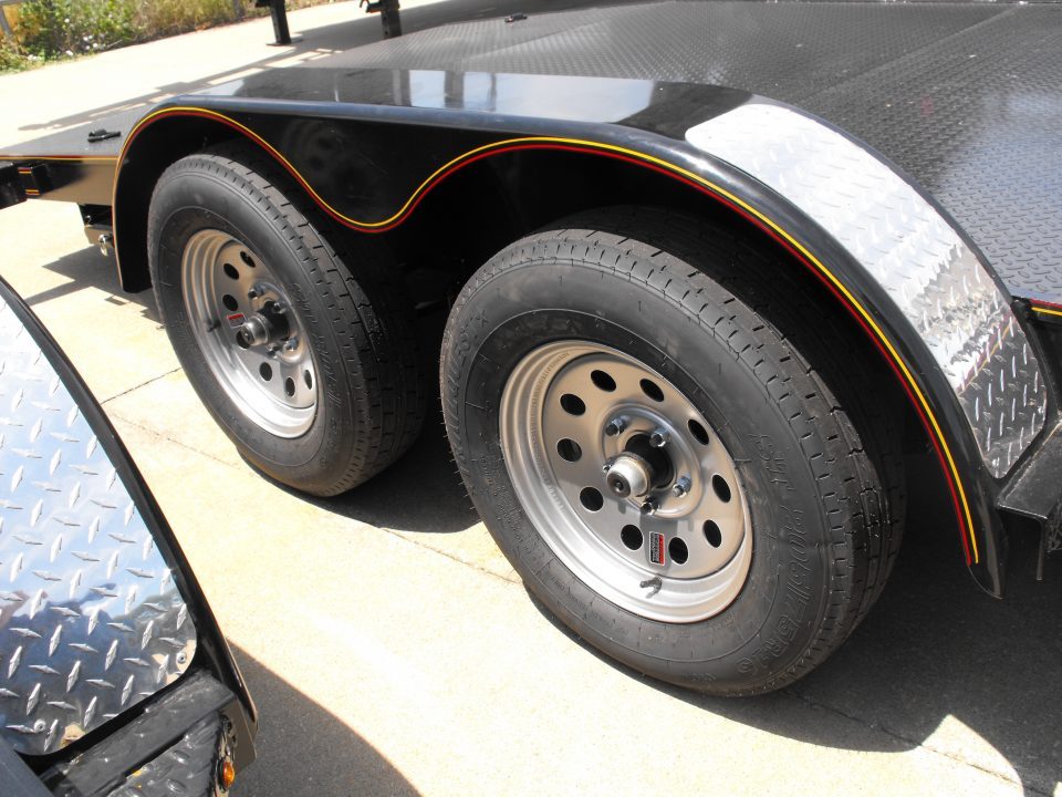 New Car Hauler 83 X 18 Metal Deck Dove Tail 7K