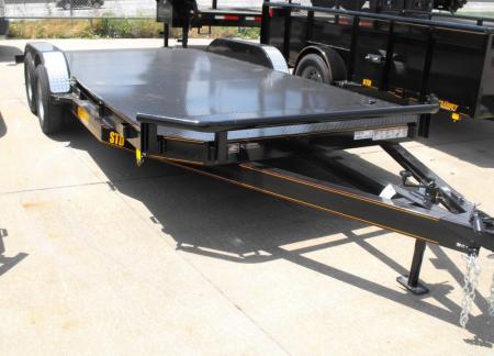 New Car Hauler 83 X 18 Metal Deck Dove Tail 7K
