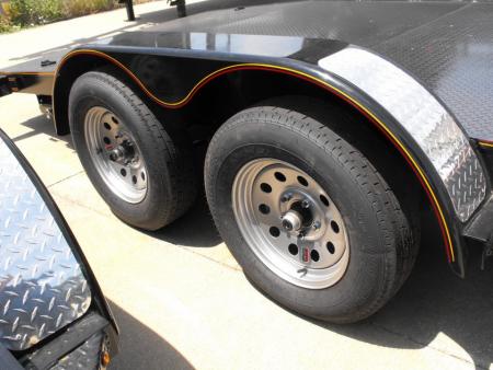 New Car Hauler 83 X 18 Metal Deck Dove Tail 7K