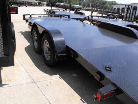 New Car Hauler 83 X 18 Metal Deck Dove Tail 7K