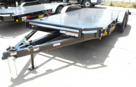 New Car Hauler 83 X 18 Metal Deck Dove Tail 7K