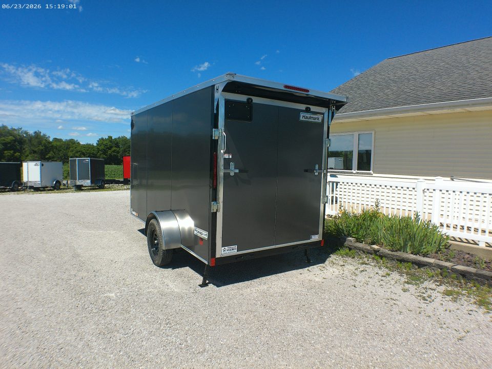 New 2026 Haulmark Passport 6x12 Deluxe with ACP Cargo / Enclosed Trailer