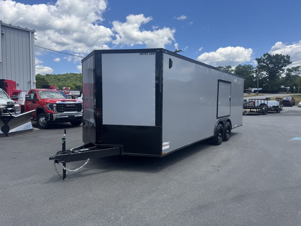 New 2026 Quality Cargo 8.5X22 TA3 Cargo / Enclosed Trailer *SILVER W/ BLACK