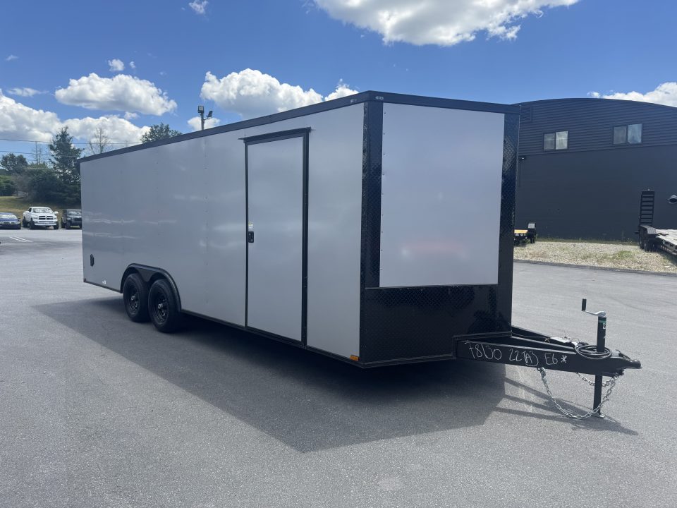 New 2026 Quality Cargo 8.5X22 TA3 Cargo / Enclosed Trailer *SILVER W/ BLACK