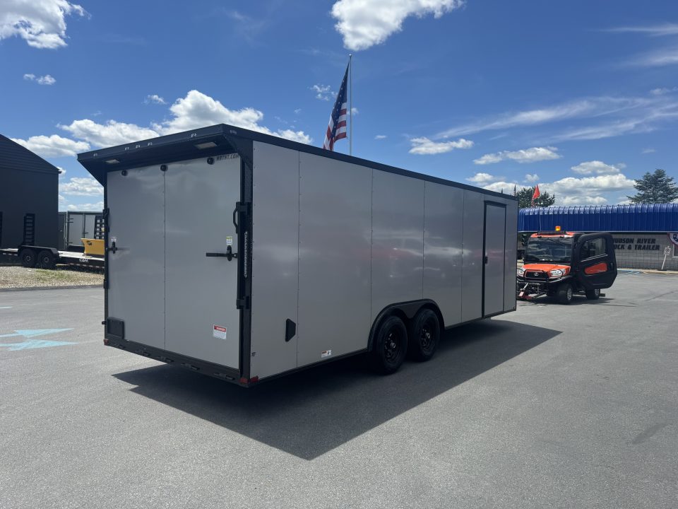 New 2026 Quality Cargo 8.5X22 TA3 Cargo / Enclosed Trailer *SILVER W/ BLACK