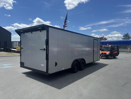 New 2026 Quality Cargo 8.5X22 TA3 Cargo / Enclosed Trailer *SILVER W/ BLACK