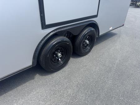 New 2026 Quality Cargo 8.5X22 TA3 Cargo / Enclosed Trailer *SILVER W/ BLACK