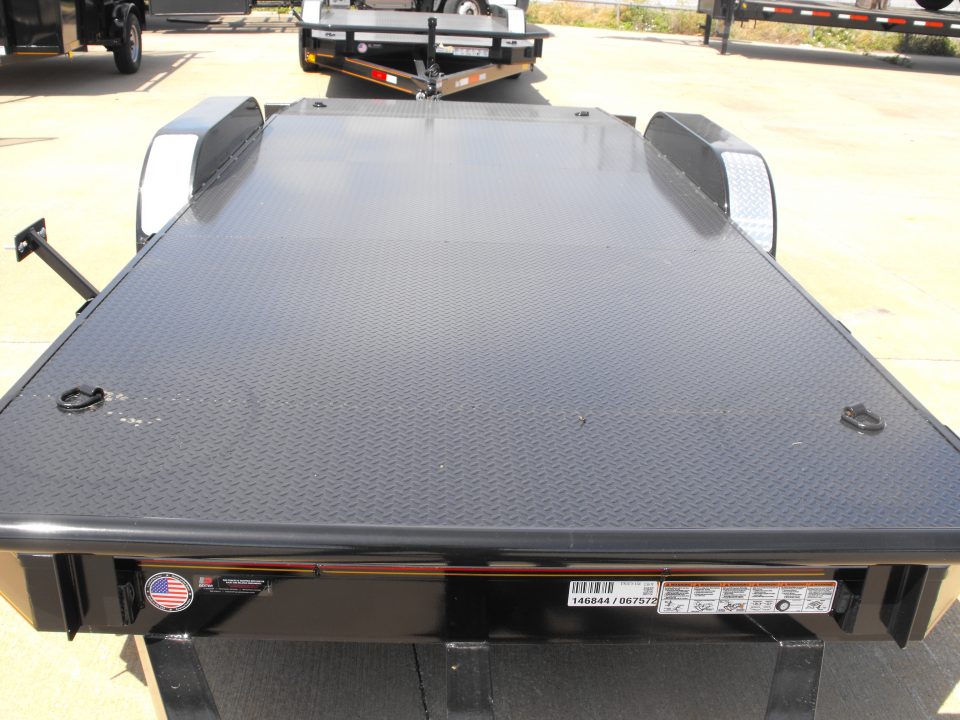 New Car Hauler 83 X 18 Metal Deck Dove Tail 9995 GVRW