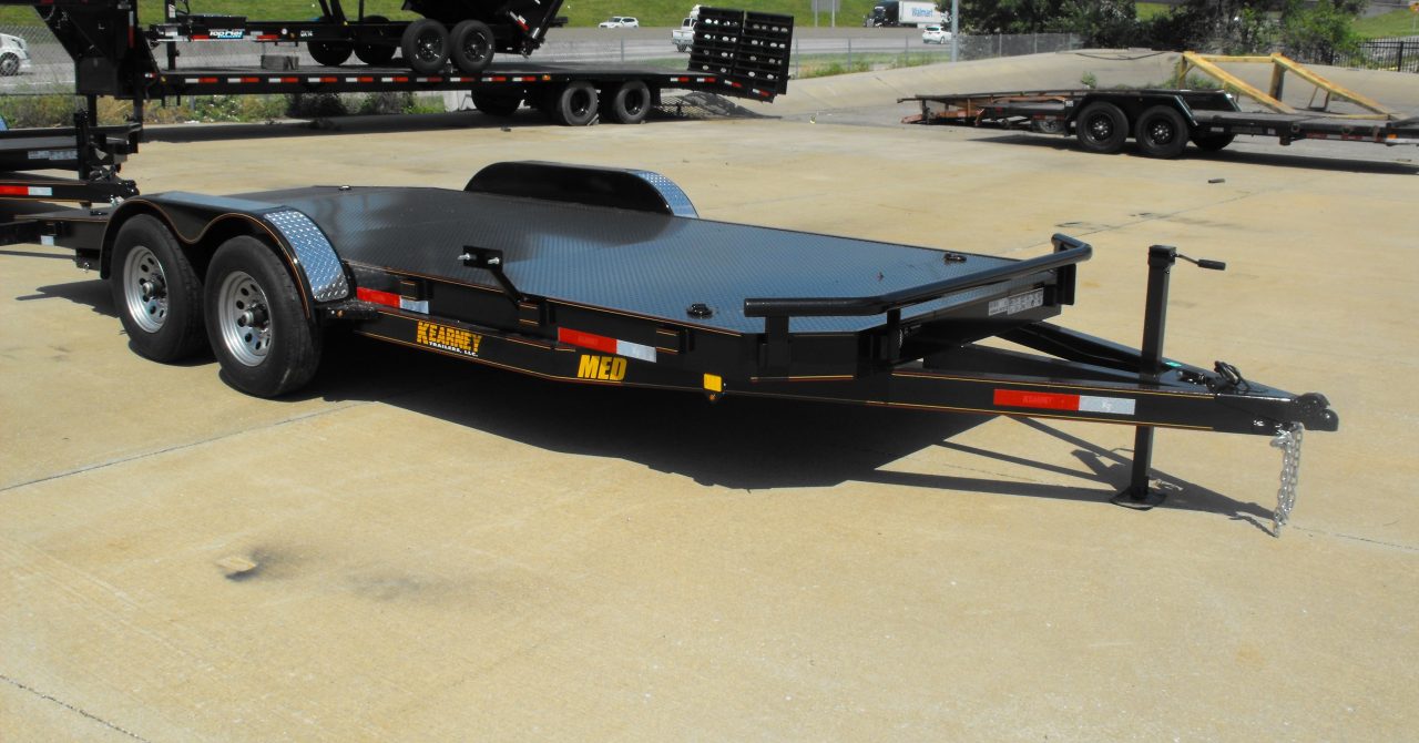 New Car Hauler 83 X 18 Metal Deck Dove Tail 9995 GVRW