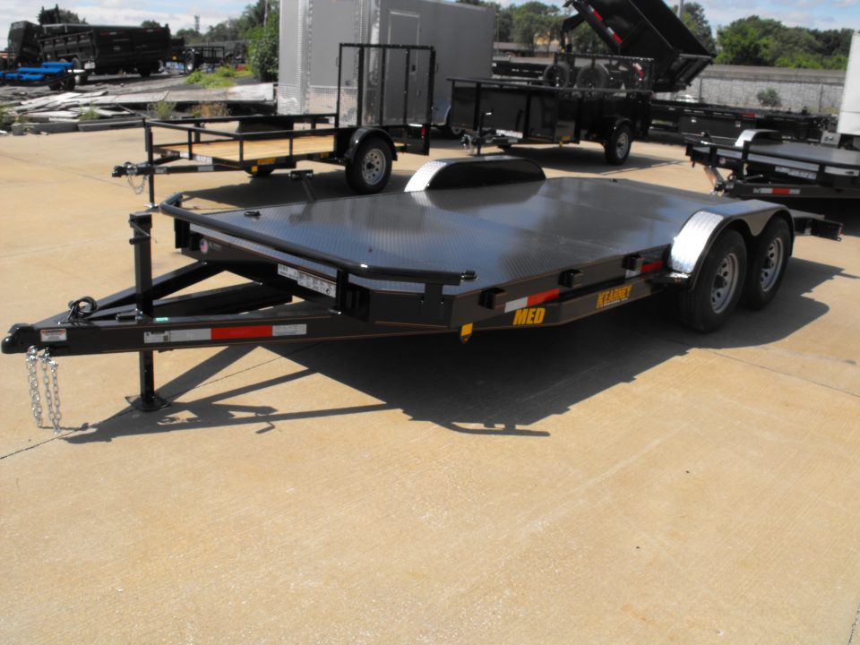 New Car Hauler 83 X 18 Metal Deck Dove Tail 9995 GVRW