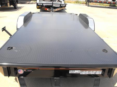 New Car Hauler 83 X 18 Metal Deck Dove Tail 9995 GVRW