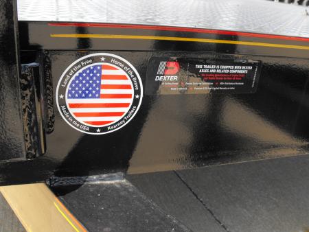 New Car Hauler 83 X 18 Metal Deck Dove Tail 9995 GVRW