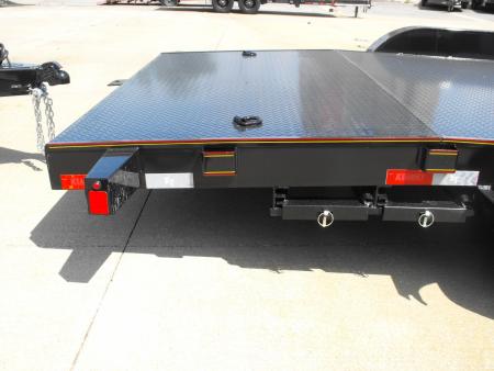 New Car Hauler 83 X 18 Metal Deck Dove Tail 9995 GVRW