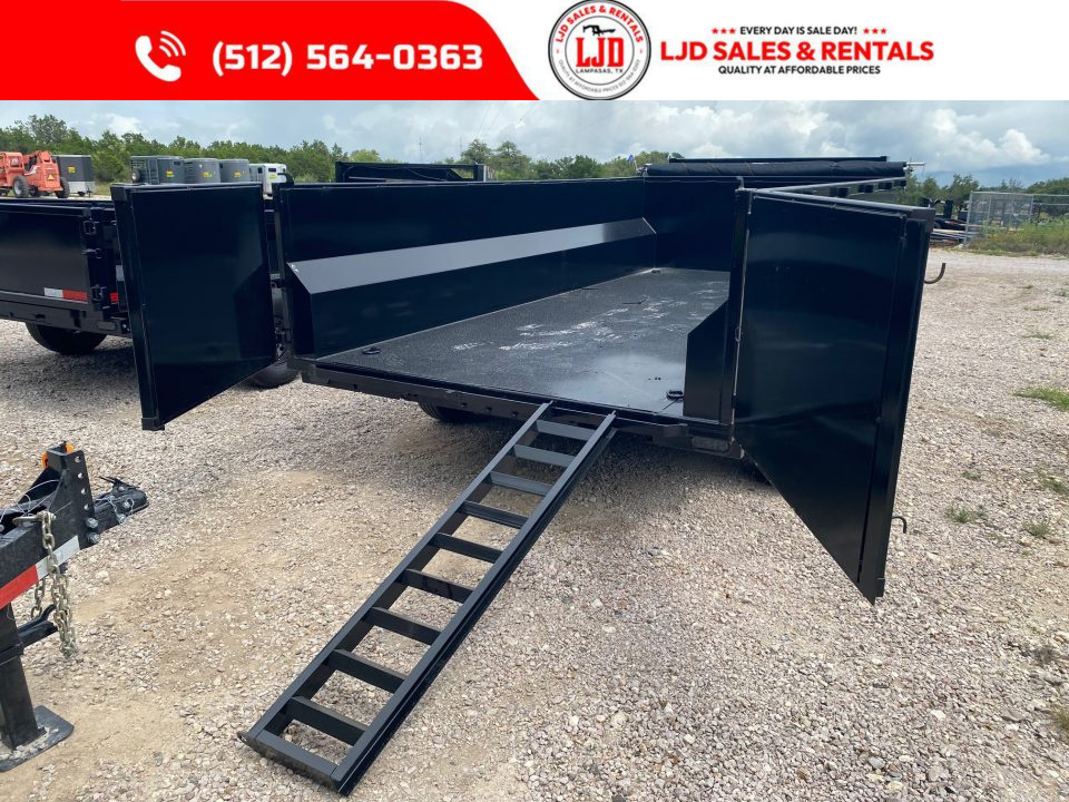 New 2026 Texas Pride - Dump Trailer 14'x3' - Tarp - 16K GVWR