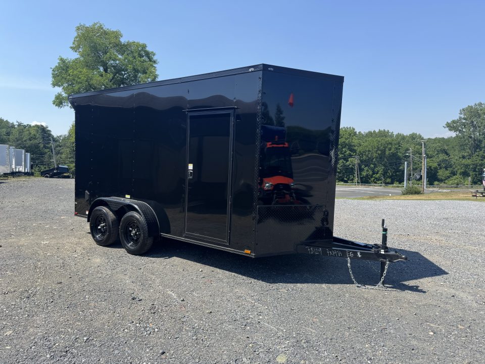 New 2026 Quality Cargo 7X14TA Cargo / Enclosed Trailer *BLACK W/ BLACK