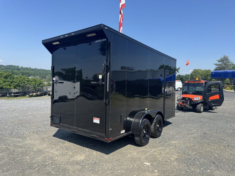 New 2026 Quality Cargo 7X14TA Cargo / Enclosed Trailer *BLACK W/ BLACK
