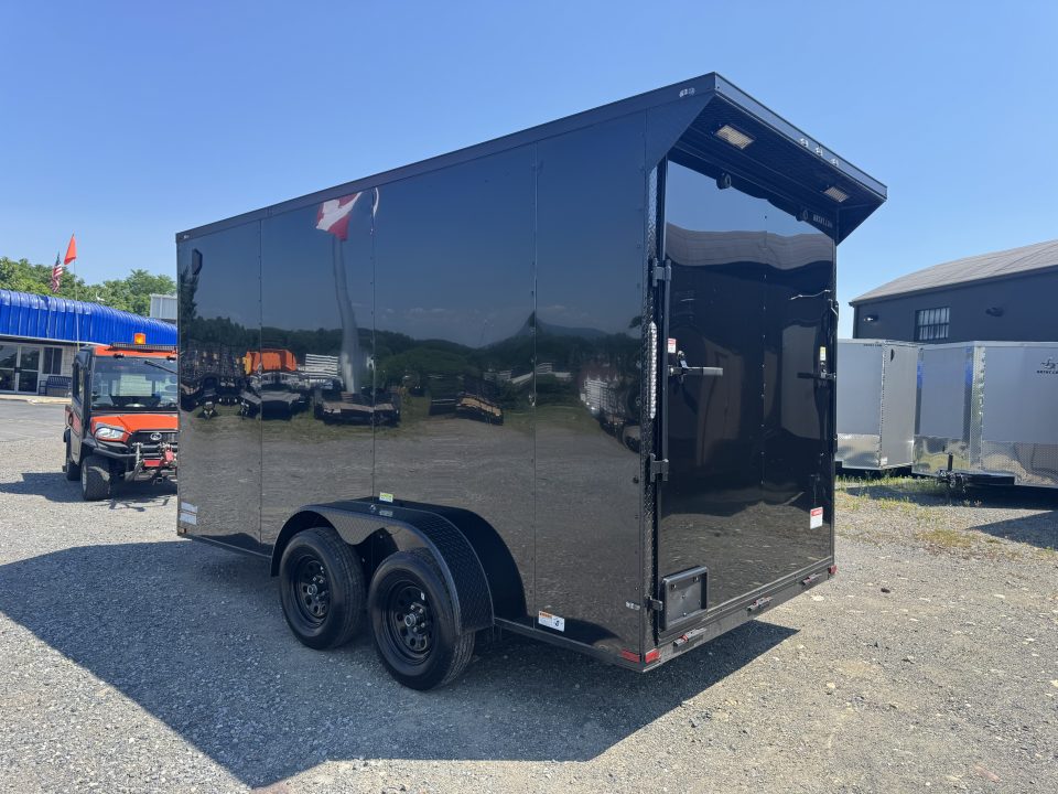 New 2026 Quality Cargo 7X14TA Cargo / Enclosed Trailer *BLACK W/ BLACK