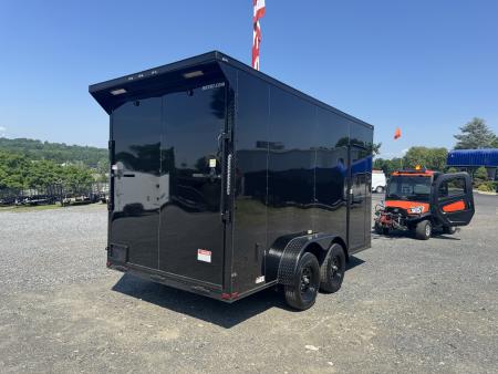New 2026 Quality Cargo 7X14TA Cargo / Enclosed Trailer *BLACK W/ BLACK