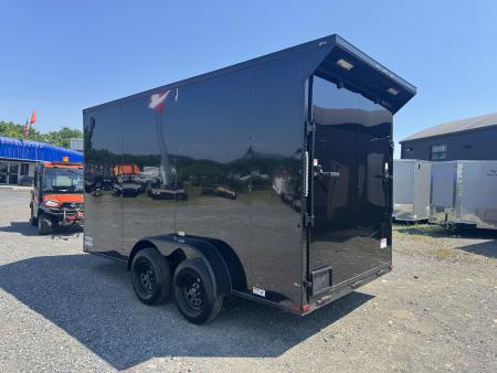 New 2026 Quality Cargo 7X14TA Cargo / Enclosed Trailer *BLACK W/ BLACK