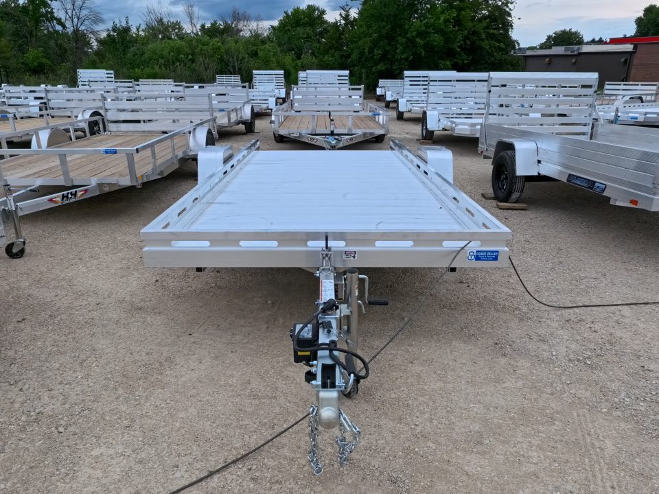 New 2027 Aluma 78 X 15 Single Axle Tilt Trailer with 4250 lb. GVWR, Electric Brakes and Slotted Sides