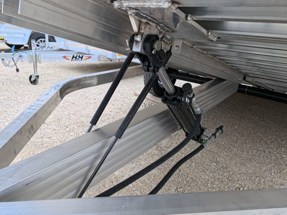 New 2027 Aluma 78 X 15 Single Axle Tilt Trailer with 4250 lb. GVWR, Electric Brakes and Slotted Sides