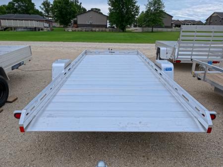 New 2027 Aluma 78 X 15 Single Axle Tilt Trailer with 4250 lb. GVWR, Electric Brakes and Slotted Sides