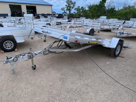 New 2027 Aluma 78 X 15 Single Axle Tilt Trailer with 4250 lb. GVWR, Electric Brakes and Slotted Sides