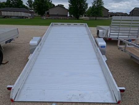 New 2027 Aluma 78 X 15 Single Axle Tilt Trailer with 4250 lb. GVWR, Electric Brakes and Slotted Sides