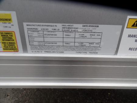 New 2026 Haul About Trailers 8.5x20 Landscape Model Cargo / Enclosed Trailer