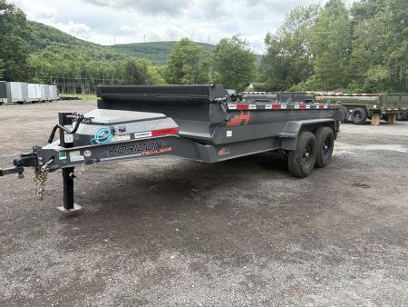 New 2026 Horizon Trailers 14' 14K Dump Trailer w/ Extension Brackets & Stabilizer Jacks