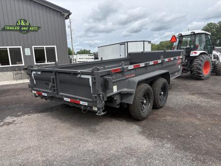 New 2026 Horizon Trailers 14' 14K Dump Trailer w/ Extension Brackets & Stabilizer Jacks