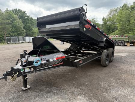 New 2026 Horizon Trailers 14' 14K Dump Trailer w/ Extension Brackets & Stabilizer Jacks