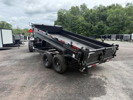 New 2026 Horizon Trailers 14' 14K Dump Trailer w/ Extension Brackets & Stabilizer Jacks