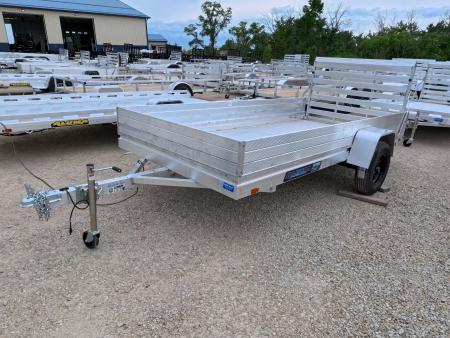 New 2027 Aluma 68 x 12 Heavy ESA Single Axle Utility Trailer with Straight Gate and 2990lb. GVWR