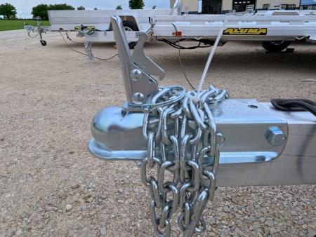 New 2027 Aluma 68 x 12 Heavy ESA Single Axle Utility Trailer with Straight Gate and 2990lb. GVWR