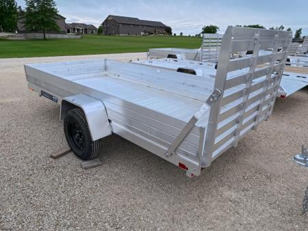 New 2027 Aluma 68 x 12 Heavy ESA Single Axle Utility Trailer with Straight Gate and 2990lb. GVWR