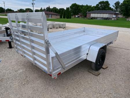 New 2027 Aluma 68 x 12 Heavy ESA Single Axle Utility Trailer with Straight Gate and 2990lb. GVWR