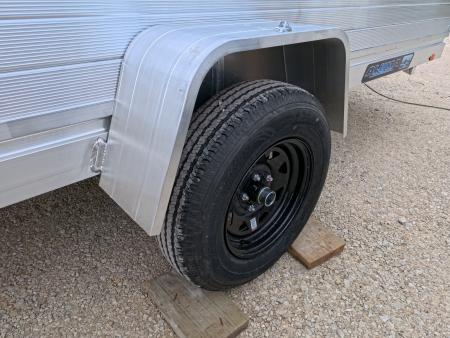 New 2027 Aluma 68 x 12 Heavy ESA Single Axle Utility Trailer with Straight Gate and 2990lb. GVWR