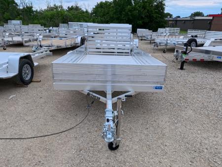 New 2027 Aluma 68 x 12 Heavy ESA Single Axle Utility Trailer with Straight Gate and 2990lb. GVWR