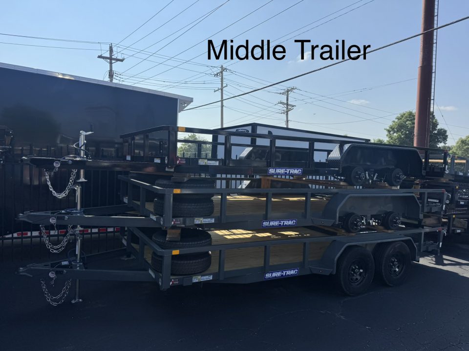 New 2026 Sure-Trac ST-UTT8216-070 Utility Trailer