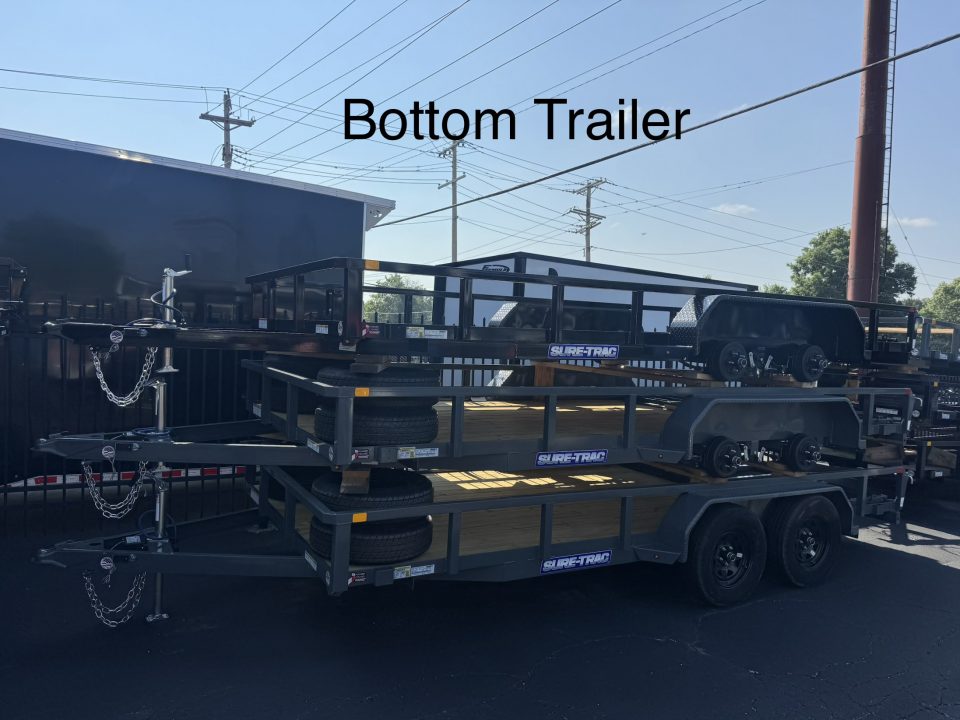 New 2026 Sure-Trac ST-UTT8216-070 Utility Trailer