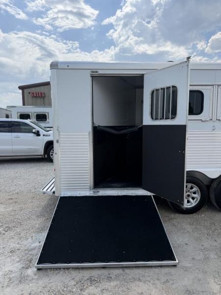 Used 2018 Sundowner 3 Horse 15'7" Living Quarters With 9' Slide Horse Trailer