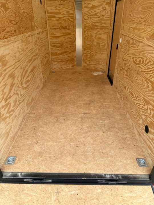 New 2026 Stallion Manufacturing LLC 6' X 12' Tandem Axle Ramp Door Cargo / Enclosed Trailer