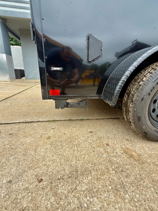 New 2026 Stallion Manufacturing LLC 6' X 12' Tandem Axle Ramp Door Cargo / Enclosed Trailer