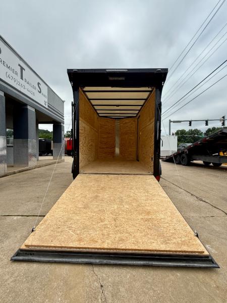 New 2026 Stallion Manufacturing LLC 6' X 12' Tandem Axle Ramp Door Cargo / Enclosed Trailer