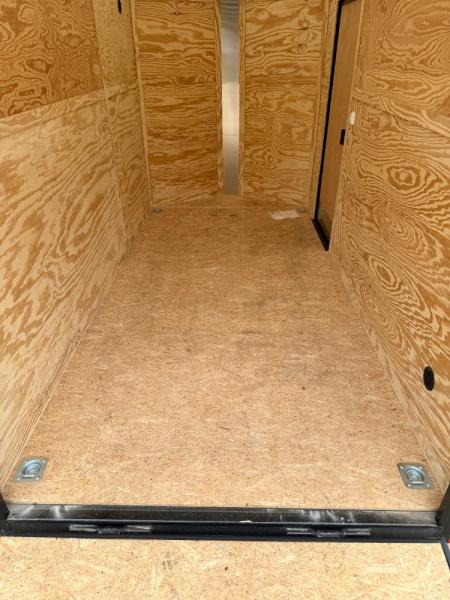 New 2026 Stallion Manufacturing LLC 6' X 12' Tandem Axle Ramp Door Cargo / Enclosed Trailer