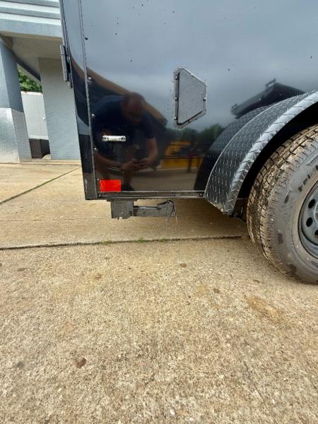 New 2026 Stallion Manufacturing LLC 6' X 12' Tandem Axle Ramp Door Cargo / Enclosed Trailer