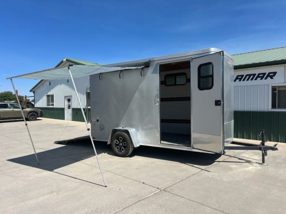 Used 2023 Pace American 6'x12' Cargo / Enclosed Trailer